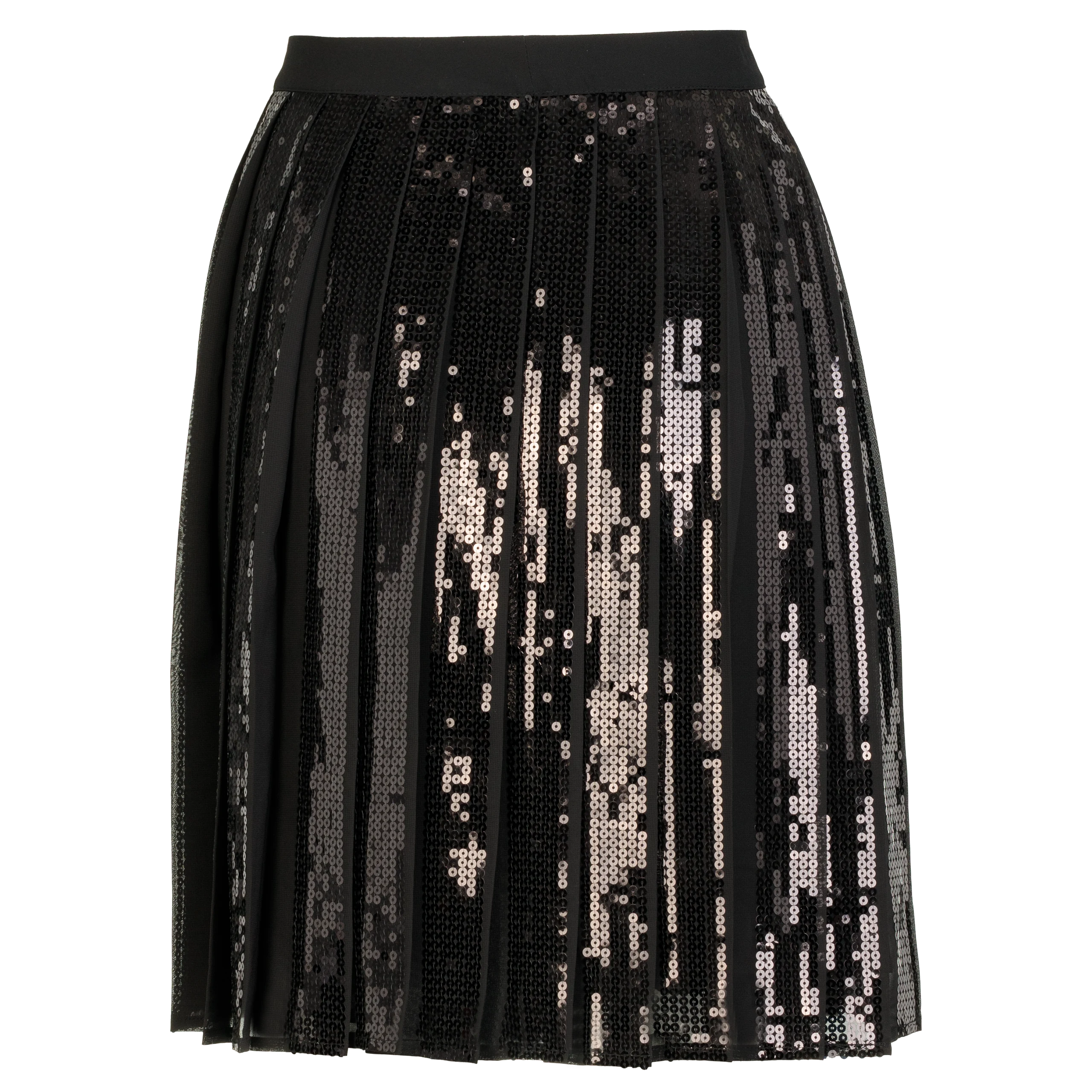 Cekinowa plisowana spódniczka guess