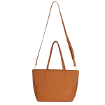 Brązowa shopperka Versace