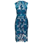 Koronkowa sukienka tył