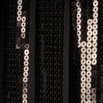 Cekinowa plisowana spódniczka guess